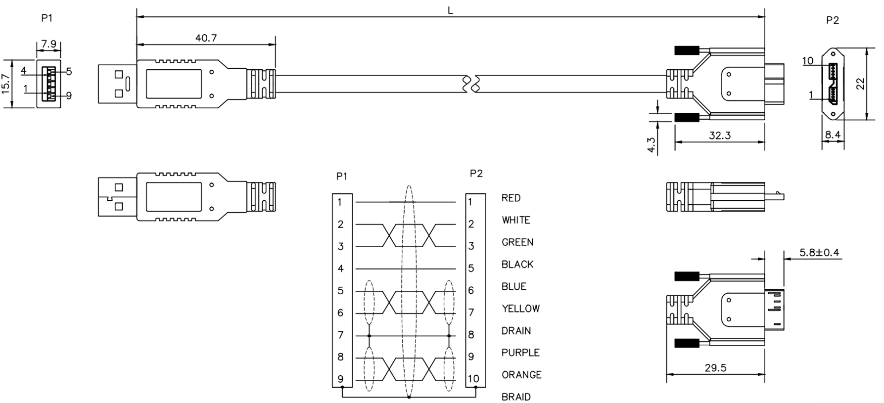 Cable Drawing