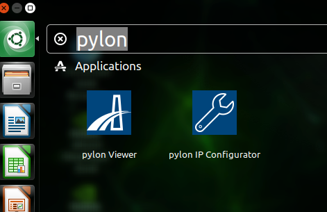 Start pylon viewer