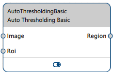 Auto Thresholding vTool