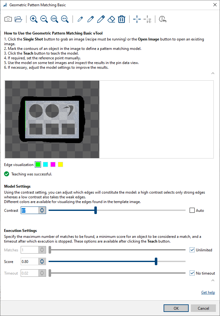 Teaching the Matching vTool