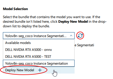 Deploy New Model