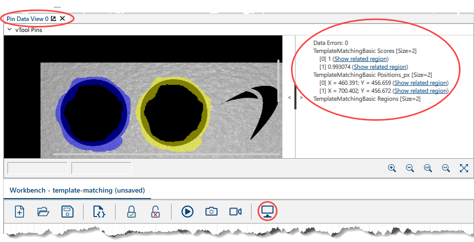 Pin Data View