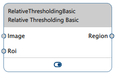 Relative Thresholding vTool