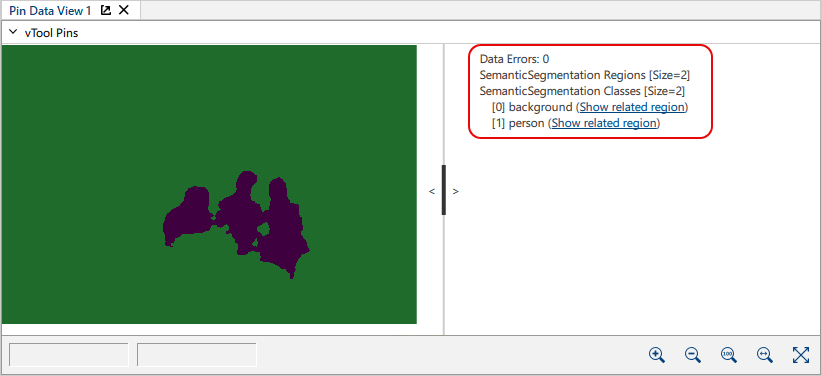 Semantic Segmentation with Results Highlighted