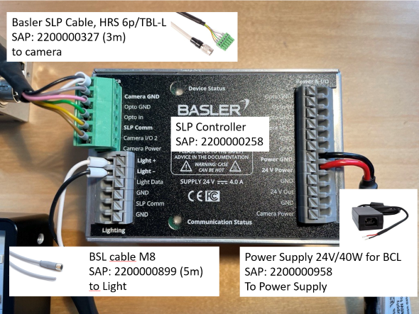 SLP Controller Connections