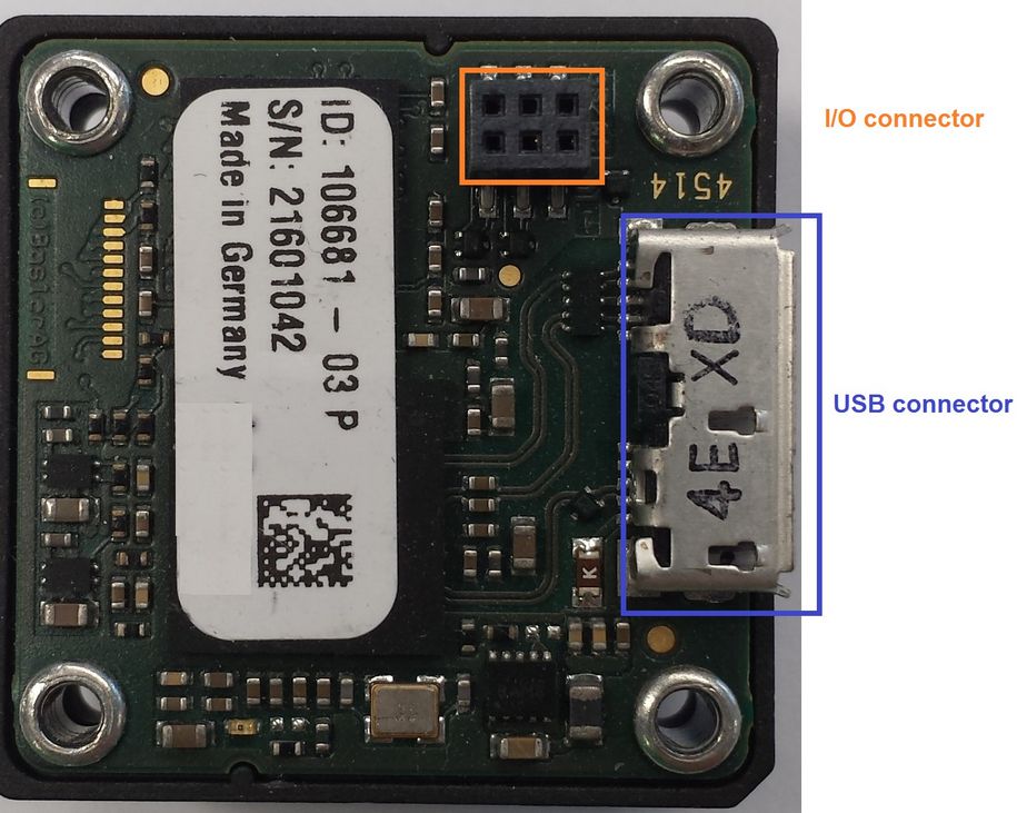 I/O Connector on dart USB