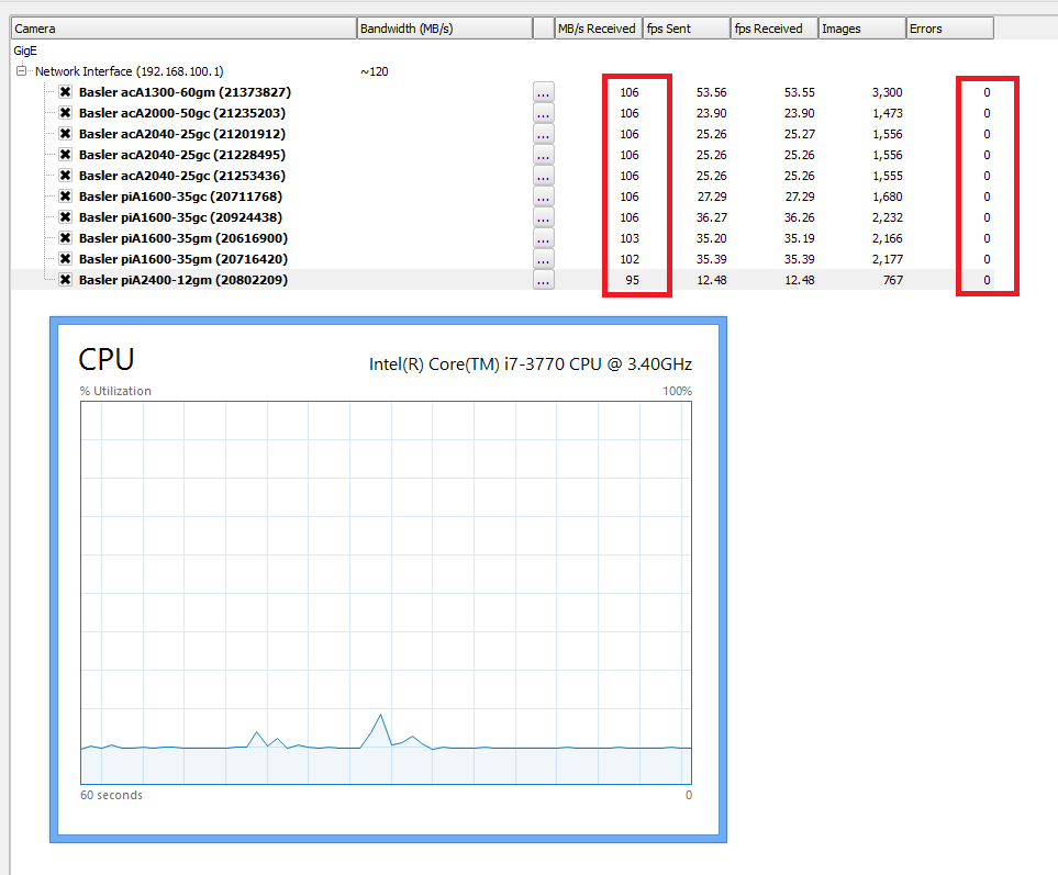 Parallel Use of Cameras Using Filter Driver