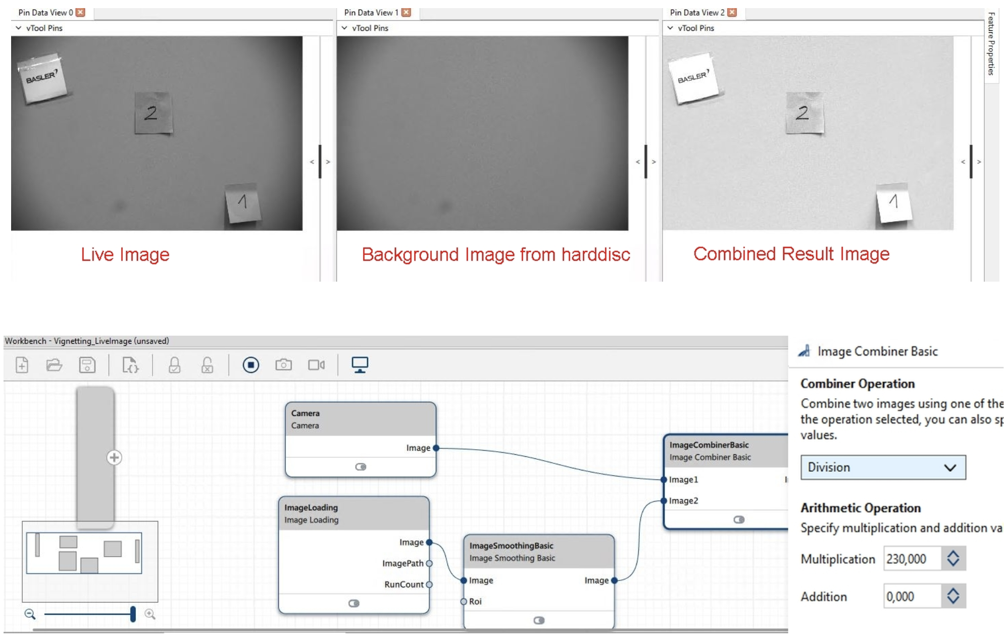 vTools Example Setup