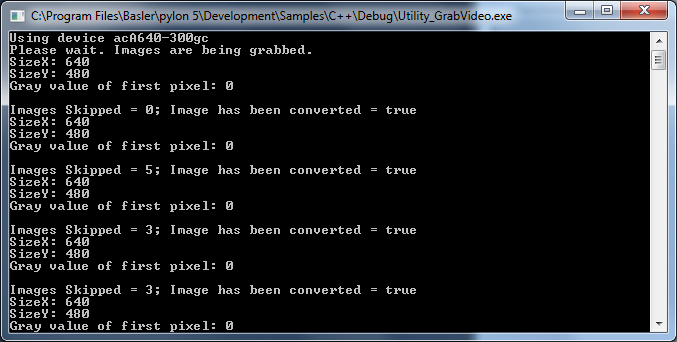 Utility_GrabVideo Sample Cdoe